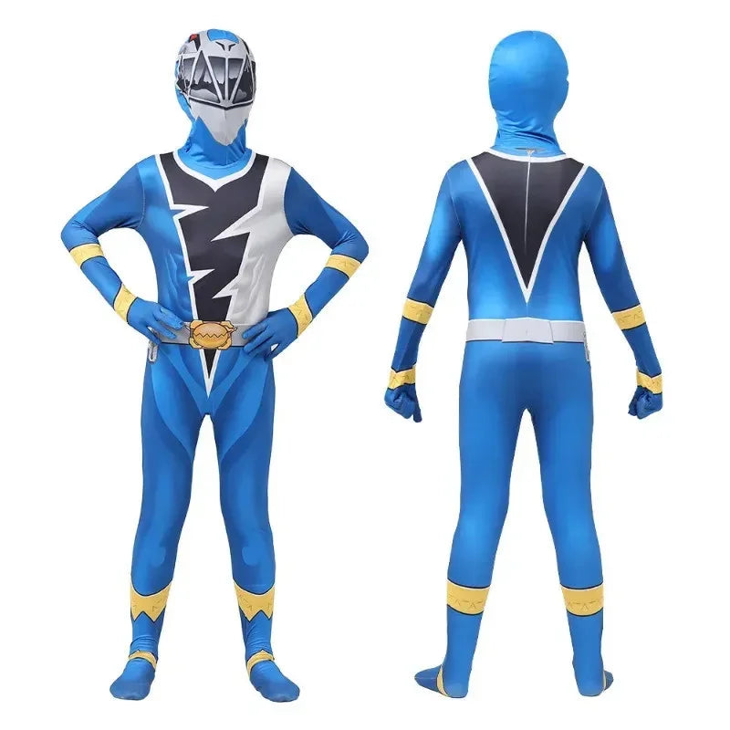 Power Ranger Costume Toddler Kids Dragon Ranger Jumpsuit Suit