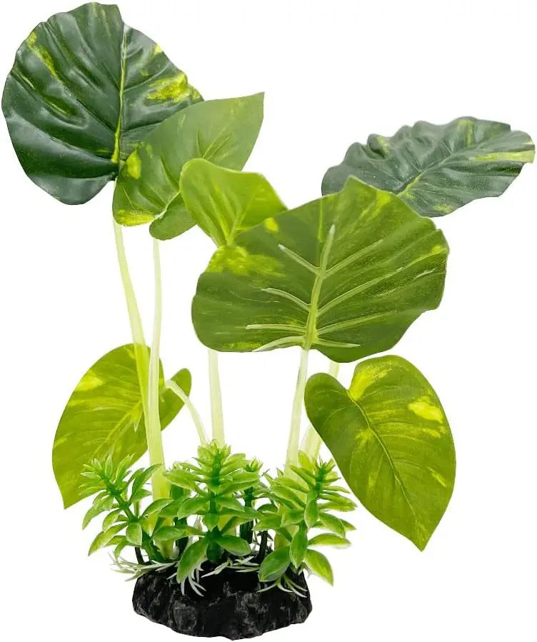 Aquarium Ornaments Plastic Simulation Plants Trees Rocks Fish Tank Decor