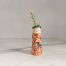 Bohemian Girl Face Resin Art Sculpture Vase For Indoor Decoration