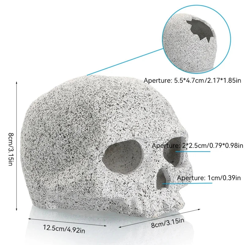 Ceramic Aquarium Decoration Underwater Cave Fish And Shrimp Shelter