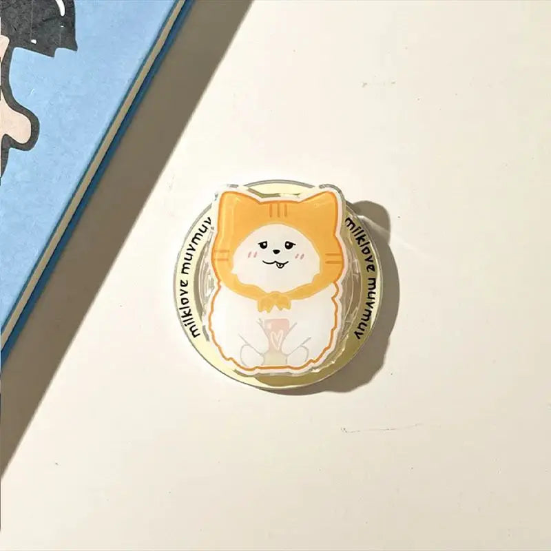 GMMTV Ohmnanon BounPrem Cartoon Magnetic Phone Holder Stand Accessories