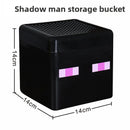 Magnetic Building Blocks Storage Box Plastic Organizer Container For Kids