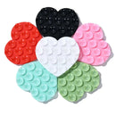 Heart-Shaped Silicone Suction Cup Bracket Strong Mobile Phone Holder