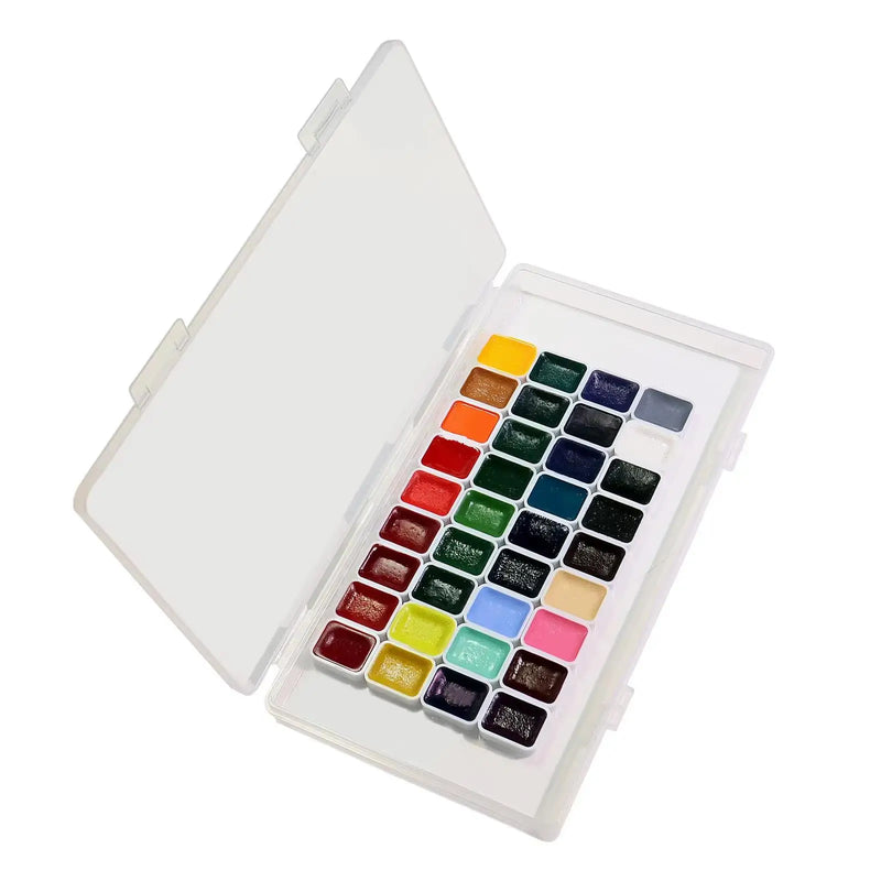 Artist Watercolor Paint Set 24 60 98 130 Colors Professional Pigments