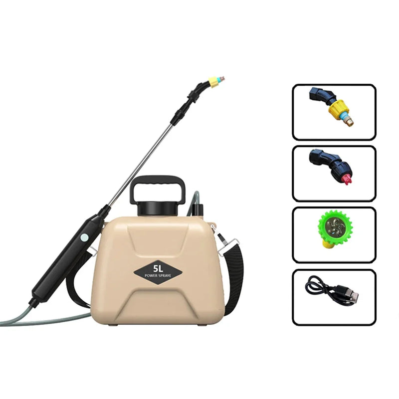 Electric Sprayer Rechargeable Watering Can For Garden And Agriculture