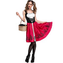 Little Red Riding Hood Costume Adult Girls Modern Cosplay Uniform