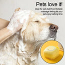 Pet Bathing Brush Soft Silicone Massager For Dog Cat Grooming
