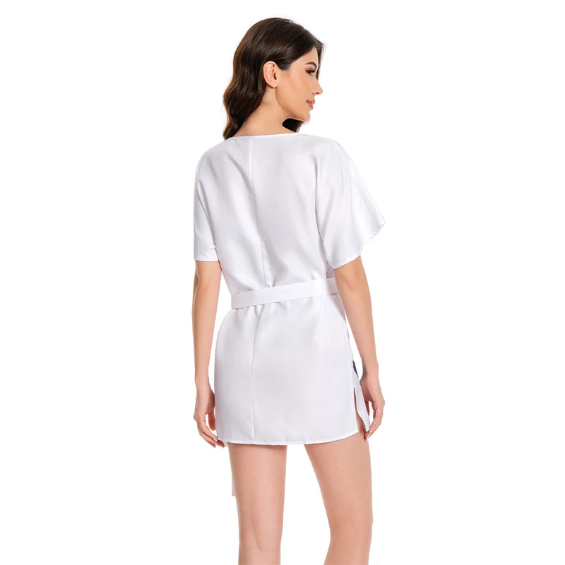 70s Retro T-shirt Women Cosplay Costume Halloween Carnival Dress