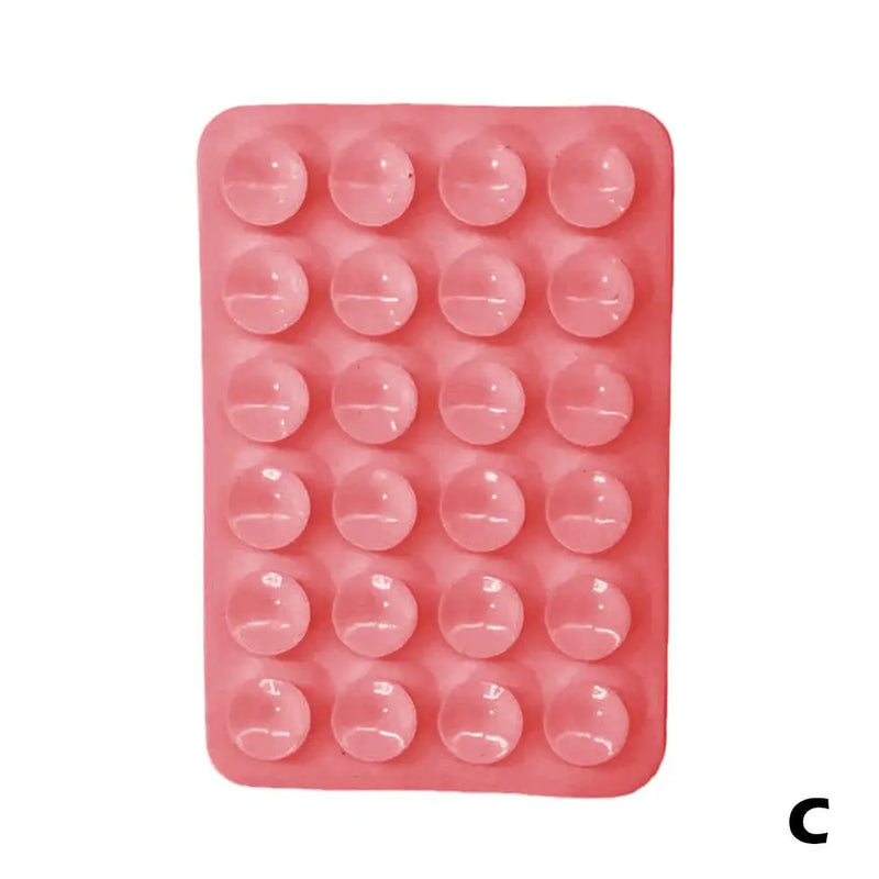 Silicone Suction Cup Phone Holder Wall Mount For Glass Tiles