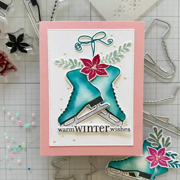 Hooked On You Metal Cutting Dies Scrapbooking Stencil Craft Templates