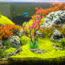 Aquarium Plum Blossom Decor Realistic Fake Underwater Plant Accessory