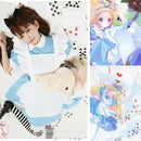 Lolita Maid Cosplay Costume Alice Wonderland Carnival Party Dress