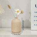 INS Ceramic Vase White Nordic Decorative Flower Pot For Home Decor