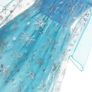Girls Elsa Costume Frozen Princess Dress Snow Queen Party Gown