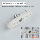 Pegboard Wall Organizer Kit Modular Panels No-Punch Installation Craft Storage