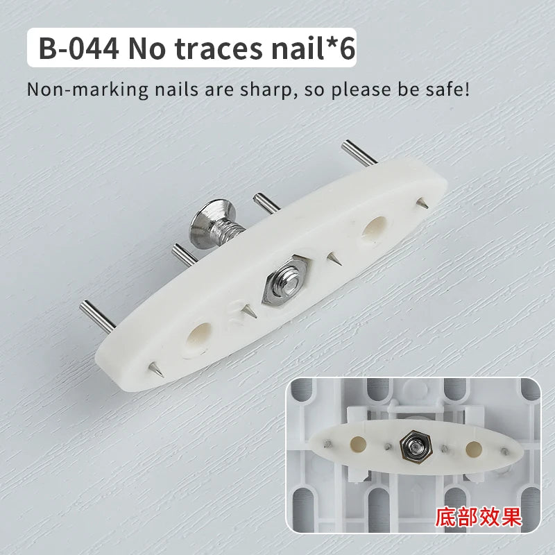 Pegboard Wall Organizer Kit Modular Panels No-Punch Installation Craft Storage