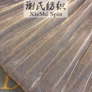 Gradient Pleated Glitter Mesh Fabric Gray Soft Shiny Textile For Sewing