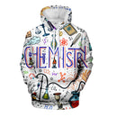 Men's Hooded Sweatshirt 3D Printed Pattern Casual Loose Sportswear Top