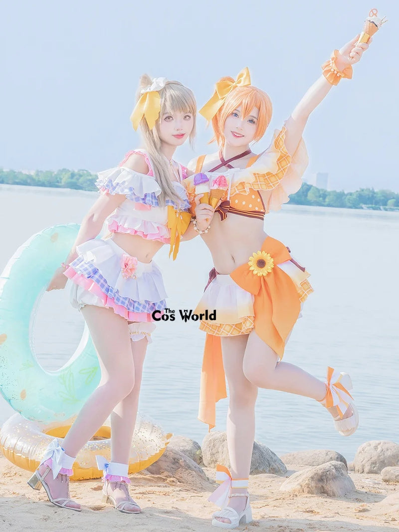 Love Live Cosplay Swimsuit Set 9 Characters Kousaka Honoka Eli