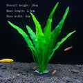 Artificial Aquarium Plants Green Plastic Underwater Fish Tank Decor