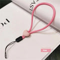 Mobile Phone Strap Adjustable Colorful Heart Wrist Elastic Lanyard