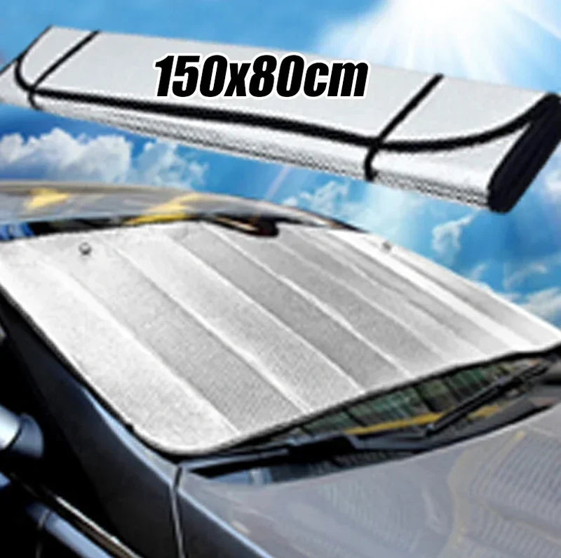 Foldable Universal Car Windscreen Sunshade UV Protection Visor Cover