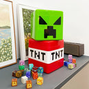 Magnetic Building Blocks Storage Box Plastic Organizer Container For Kids