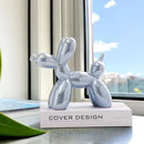 Ceramic Balloon Dog Sculpture Nordic Home Office Table Decoration