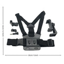 Phone Chest Strap Mount Adjustable Holder For Smartphones And Action Cameras