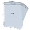 25x30cm Self Adhesive Shipping Bags White Mailing Envelope Storage