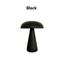 Mushroom Table Lamp LED Touch Sensor Three Color Dimming Rechargeable