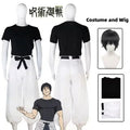Touji Fushiguro Cosplay Costume Wig Uniform For Men Women