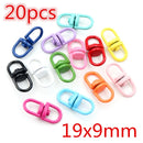 Colorful Mixed Alloy Jump Rings Lobster Clasp DIY Jewelry Making Supplies