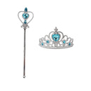 Girls Elsa Costume Frozen Princess Dress Snow Queen Party Gown