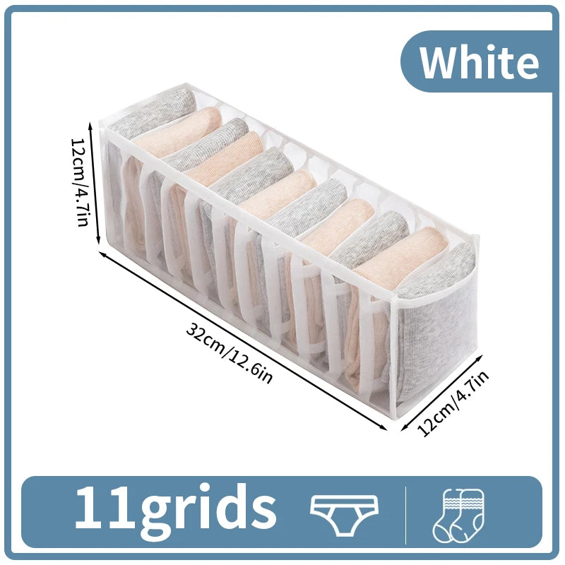 Underwear Organizer Storage Box For Socks Bra And Clothes Wardrobe