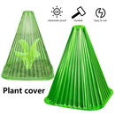 30pcs Garden Plant Cloches Square Covers Reusable Plant Protection
