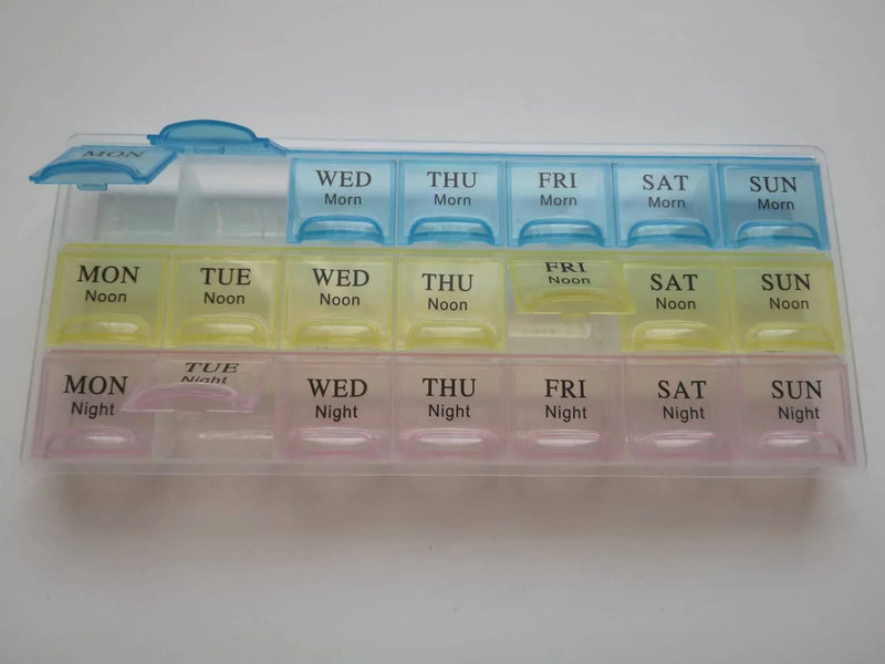 Plastic Organizer Box Clear Compartment Storage For Jewelry Tools