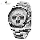 PAGANI DESIGN Men's Luxury Quartz Watch Chronograph Waterproof VK63