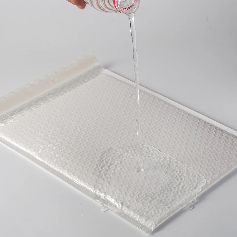 10Pcs White Bubble Mailer Envelope Self Seal Shipping Bags