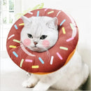 Sweet Donuts Cat Elizabethan Collar Pet Dog Recovery Neck Cone