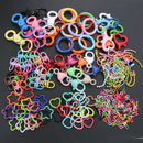 Colorful Mixed Alloy Jump Rings Lobster Clasp DIY Jewelry Making Supplies