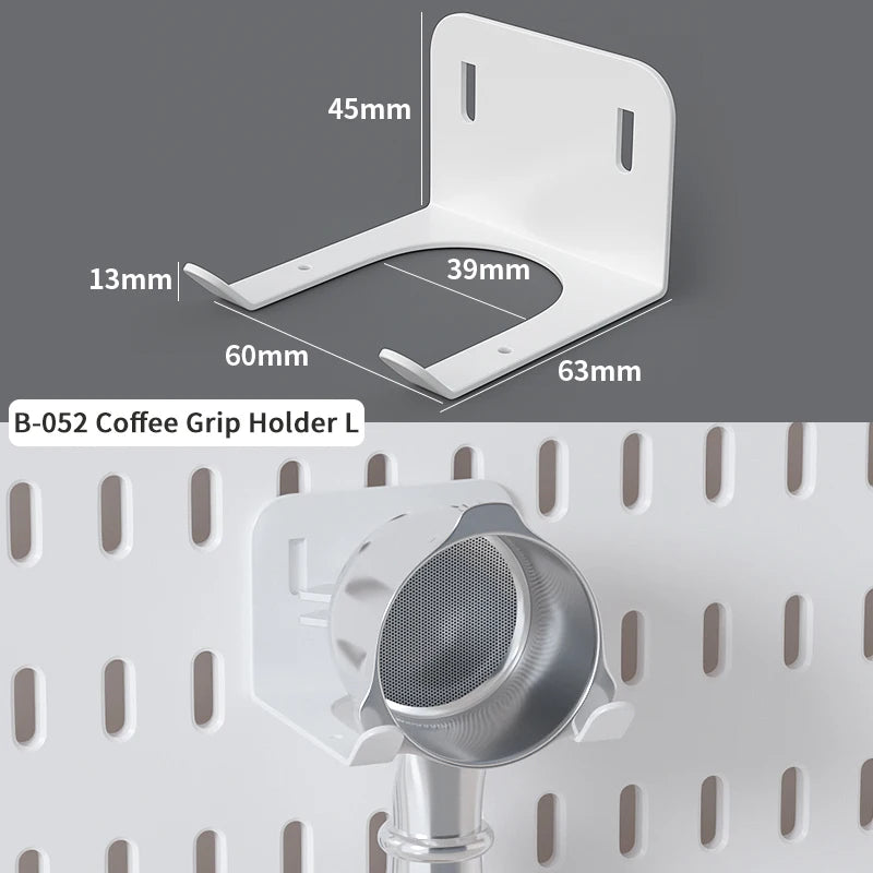 Pegboard Wall Organizer Kit Modular Panels No-Punch Installation Craft Storage