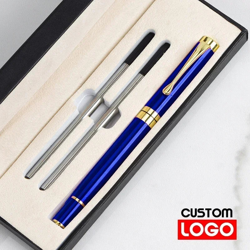 Luxury Metal Ballpoint Pen Set For School Business Office Writing