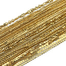 Gold Plated Hematite Beads Star Heart Shapes Loose Jewelry Beads