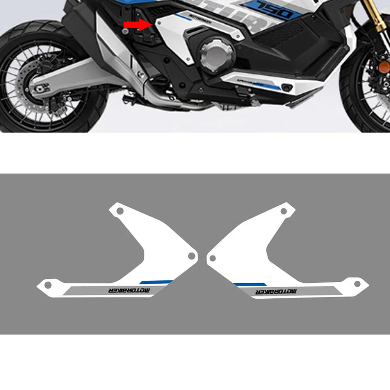 XADV 750 Accessories Stickers Heel Protector Motorcycle Decal Kit