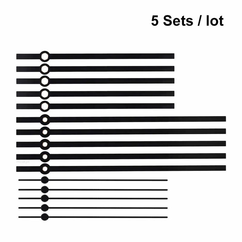 MCDFL Stylish Long Clock Hands Set Large Quartz Movement Arrows