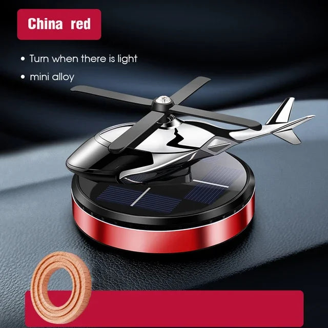 Helicopter Car Air Freshener Propeller Rotary Aromatherapy Diffuser