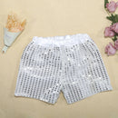 Toddler Birthday Shorts Sparkly Sequins Elastic Waist Party Pants