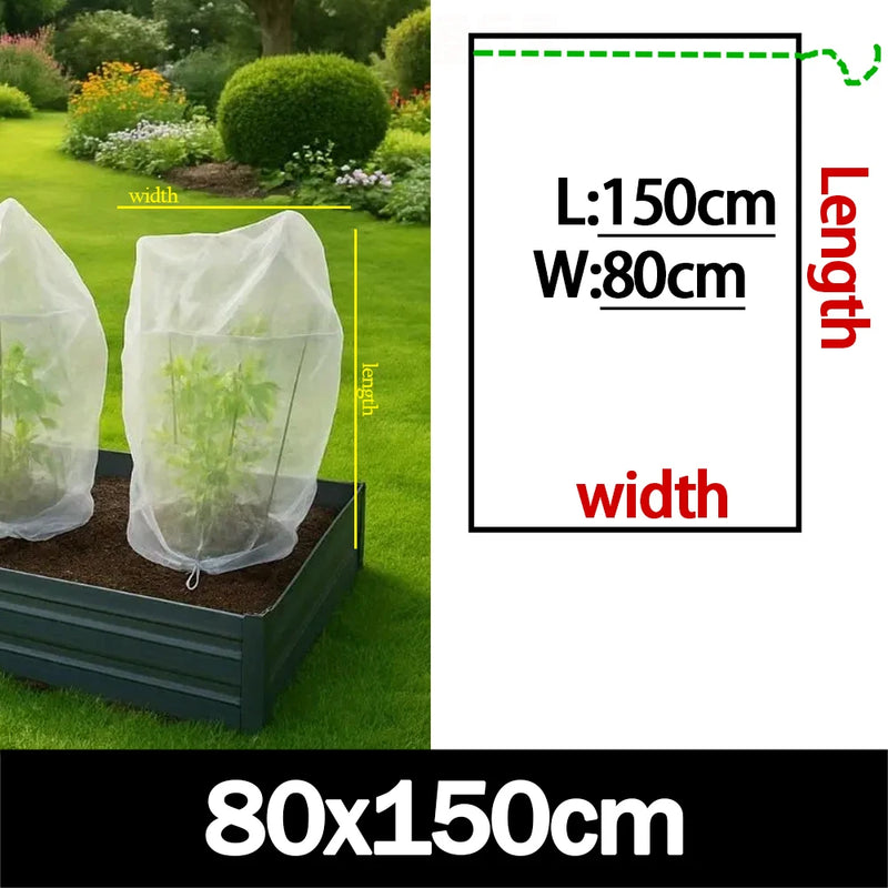 Nylon Plant Protection Netting Mesh Cover For Fruit Vegetable Trees