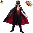 Boys Vampire Costume Halloween Stage Performance Outfit Set